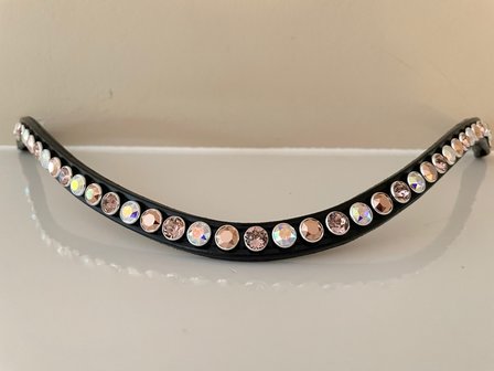 AB, Rose Gold, Vintage Rose browband - XL