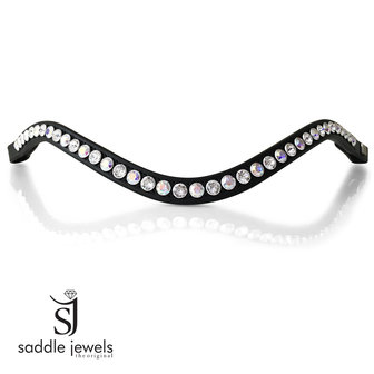 Crystal AB &amp; Crystal browband - XL