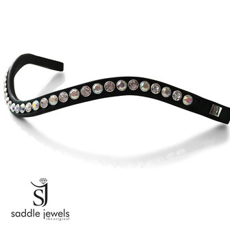 Crystal AB &amp; Crystal browband - XL