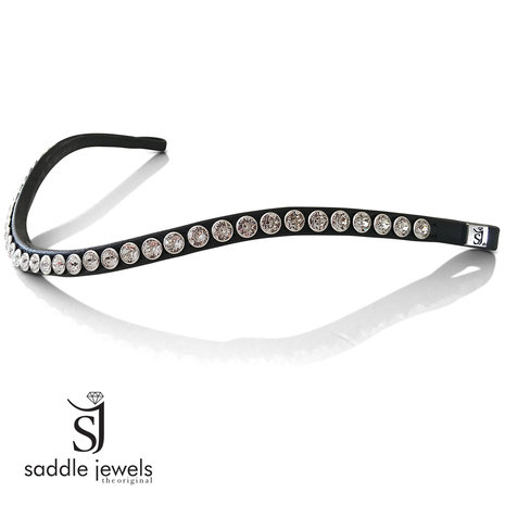 Crystal browband - L