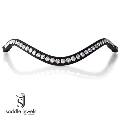 Crystal AB & Crystal browband - XL